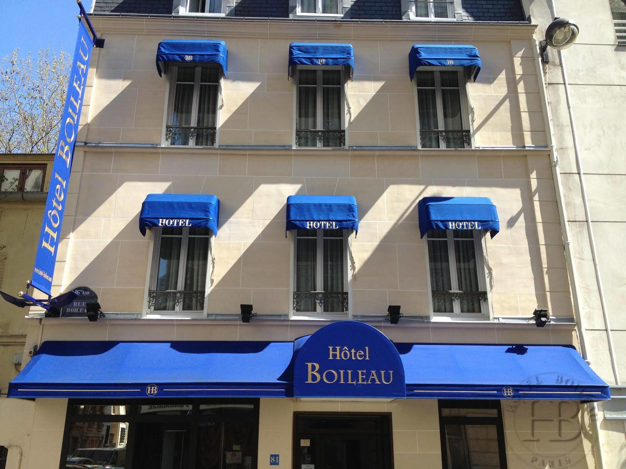 Hotel Boileau Paris Eksteriør billede